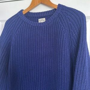 100% cotton. Lightly worn J Crew sweater.